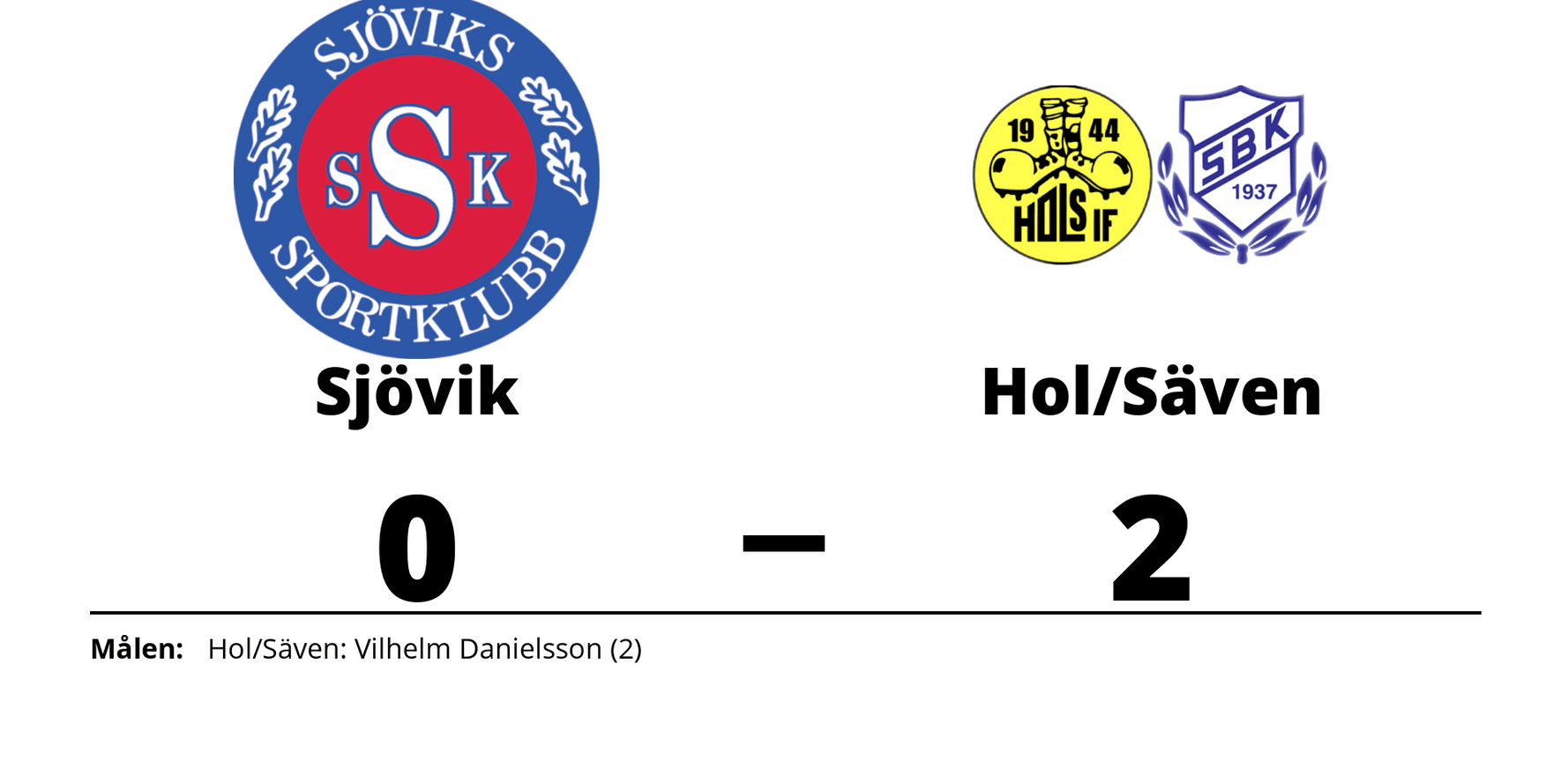 Sjöviks SK förlorade mot Sävens BK/Hols IF